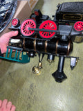Vintage 1970s Made In USA EMPTY Jim Beam New Jersey Central Decanter Train Set