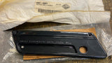 Left Saddlebag Latch Cover OEM Black Pearl Harley Touring FLHX Street Road Glide