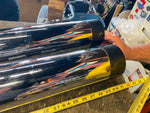 OEM Harley Shark Slip On Mufflers Touring FLH Road King Ultra Road Stre Glide M8