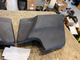 Wrinkle Black Side Covers Panels 09^ Harley Touring FLH Street Road Glide Ultra