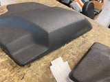 Wrinkle Black Side Covers Panels 09^ Harley Touring FLH Street Road Glide Ultra