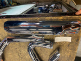 OEM Harley Chrome Heat Shield Kit Touring FLH Road King Ultra Road Stre Glide M8