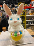 Empire Baby Easter Bunny Blow Mold Rabbit 22” Yard Decor Peter Rabbit Easter Vtg