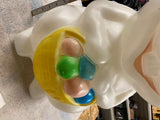 Empire Baby Easter Bunny Blow Mold Rabbit 22” Yard Decor Peter Rabbit Easter Vtg