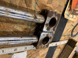 Old Skool Chopper Handlebar risers 7/8 Honda Triumph BSA Motorcycle Patina