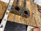 Old Skool Chopper Handlebar risers 7/8 Honda Triumph BSA Motorcycle Patina