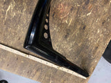 Black 1 1/4 10" ape Hanger Handlebars Harley Chopper Bent Tlc Z bars custom
