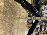Black 1 1/4 10" ape Hanger Handlebars Harley Chopper Bent Tlc Z bars custom