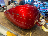 Sedona Orange GAs Tank Harley Touring FLH 2013 2011 Street Road Glide Nice!