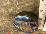 Vtg Brass Chrome Gas Fuel Cap Chris Craft Century Hackercraft Marine Wood Boat
