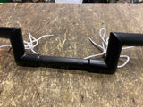 1 1/4 Custom Fat Z Bars Handlebars Harley Chopper 4" softail Dyna Sportster Blac