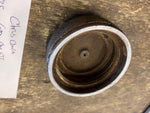 Vtg Brass Chrome Gas Fuel Cap Chris Craft Century Hackercraft Marine Wood Boat