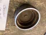 Vtg Brass Chrome Gas Fuel Cap Chris Craft Century Hackercraft Marine Wood Boat