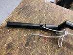 1 1/4 Custom Fat Z Bars Handlebars Harley Chopper 4" softail Dyna Sportster Blac