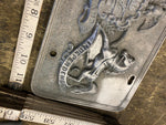 1976 PA Bicentennial Pewter Virtue Liberty Independence License Plate Auto Truck
