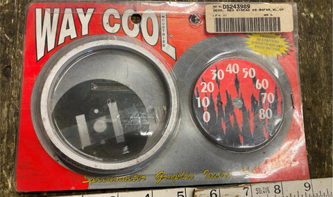 Way Cool Speedometer Face Insert Harley FXR Dyna Sportster 1983-1994 Guage FXD