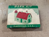 Vintage Made In USA Plasticville O/S Scale Bachmann Barn Kit Incomplete