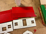 Vintage Made In USA Plasticville O/S Scale Bachmann Barn Kit Incomplete