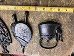 ANTIQUE SEXTON HAND PAINTED COUNTRY KITCHEN COLLECTION CAST ALUMINUM WALL ART