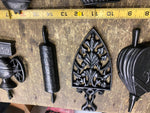 ANTIQUE SEXTON HAND PAINTED COUNTRY KITCHEN COLLECTION CAST ALUMINUM WALL ART