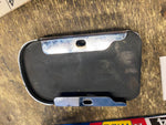 Rear Brake Pedal Pad Chrome Rubb Harley Heritage Softail FLH Ultra classic Glide