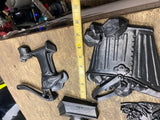 ANTIQUE SEXTON HAND PAINTED COUNTRY KITCHEN COLLECTION CAST ALUMINUM WALL ART