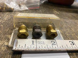 Ford Model A Gas Fuel Line Nuts Fitting OEM VTG parts 1930's