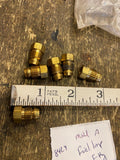 Ford Model A Gas Fuel Line Nuts Fitting VTG parts 1930's Asst Lot