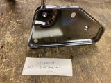 Chrome Rear Brake Pedal Plate Mount Bracket Harley Shovelhead FLH 1979-84 Kelsey