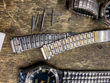 Lot Wrist WAtches timex geoffrey japan wrist band parts lot #2