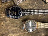 Lot Wrist WAtches timex geoffrey japan wrist band parts lot #2