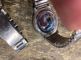 Lot Wrist WAtches timex geoffrey japan wrist band parts lot #2