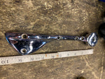 Vtg Boat Trim Chris Craft Brass rechromed Throttle Cover Marine Deck Hackercraft