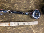 Vtg Boat Trim Chris Craft Brass rechromed Throttle Cover Marine Deck Hackercraft