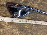 Vtg Boat Trim Chris Craft Brass rechromed Throttle Cover Marine Deck Hackercraft