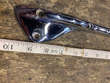 Vtg Boat Trim Chris Craft Brass rechromed Throttle Cover Marine Deck Hackercraft