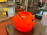 Vintage 1990s Halloween Jack-O-Lantern Candy Bucket Pail Come Play Products