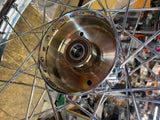 Mini Drum Custom Front wheel 2.15x21 Chopper Stopper Springer Harley 5/8 Axle