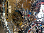 Mini Drum Custom Front wheel 2.15x21 Chopper Stopper Springer Harley 5/8 Axle