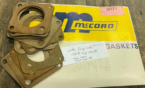 McCord 38573 Water Pump Outlet Gasket 1954-1960 Ford/Merc V8 60 Edsel V8