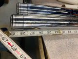 USA Chrome Fork Tubes Harley Softail +4 29" 1984^ FXST Chopper 41mm Fatboy Herit