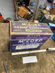 Vtg Mccord Advertising Sign Box Gasket Asst Auto Truck Garage Service station!