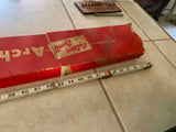 Outdoor Sports Mfg Recurve Bow Orig Box Arrows 1940's Vtg Archery forestville Ct