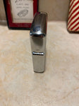 Vtg 1950 Zippo Lighter Cutco Knives Cutlery Striped Orig Box unfired Minty Rare!