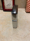 Vtg 1950 Zippo Lighter Cutco Knives Cutlery Striped Orig Box unfired Minty Rare!