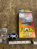 Bad As Hell Fork Caps 41mm 2000^ 3/4" Chrome Heritage Touring FLH Fatboy Softail