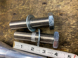 6" Billet Handlebar Risers Internal wire Harley Custom Chopper Softail Dyna Spor