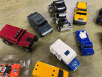 Vtg Lot Of 12 Plastic Heavy Duty Vehicle Trucks Various Designs