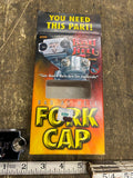 Bad As Hell Fork Caps 41mm 2000^ 3/4" Chrome Heritage Touring FLH Fatboy Softail