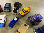 Vtg Lot Of 12 Plastic Heavy Duty Vehicle Trucks Various Designs